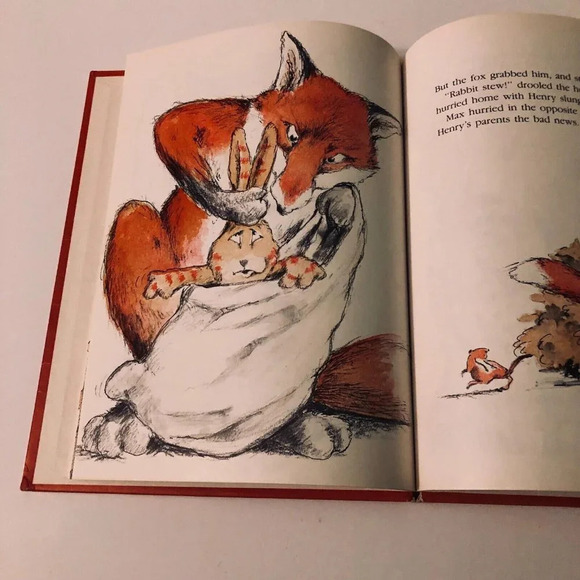 Vintage 1982 Henry and the Red Stripes Hardcover Eileen Christelow - Picture 12 of 14